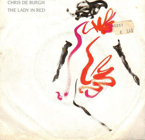 Cover Chris De Burgh - The Lady In Red (7, Single) Schallplatten Ankauf