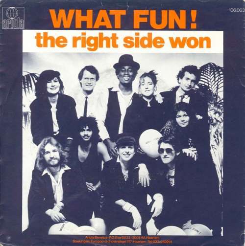 Cover What Fun! - The Right Side Won (7, Single) Schallplatten Ankauf