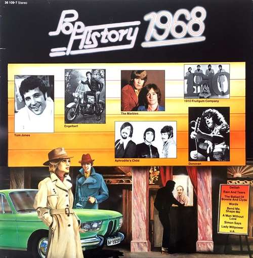 Cover Various - Pop History 1968 (LP, Comp) Schallplatten Ankauf