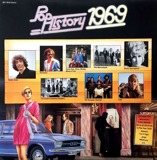 Cover Various - Pop History 1969 (LP, Comp) Schallplatten Ankauf