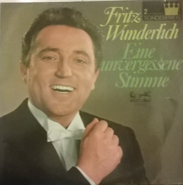 Cover Fritz Wunderlich - Eine Unvergessene Stimme (2xLP, Gat) Schallplatten Ankauf