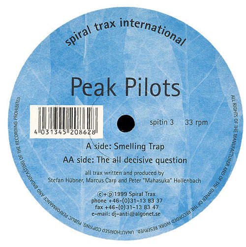 Cover Peak Pilots - Smelling Trap / The All Decisive Question (12) Schallplatten Ankauf