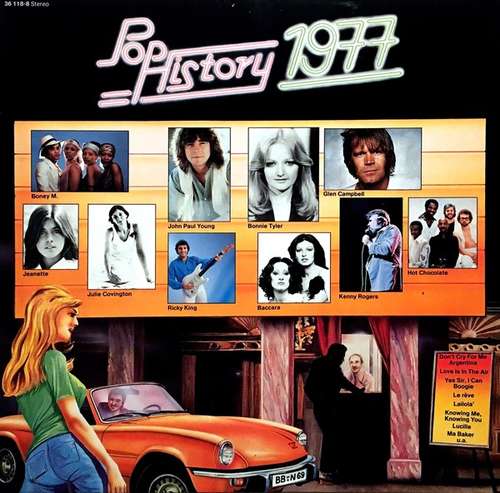 Cover Various - Pop-History 1977 (LP, Comp) Schallplatten Ankauf