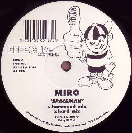 Cover Miro (2) - Spaceman (12) Schallplatten Ankauf