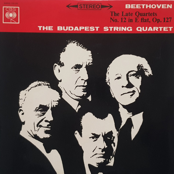 Cover Beethoven*, The Budapest String Quartet* - The Late Quartets N° 12 In E Flat, Op. 127 (LP) Schallplatten Ankauf
