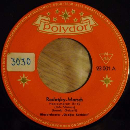 Cover Radetzky-Marsch / Alte Kameraden Schallplatten Ankauf