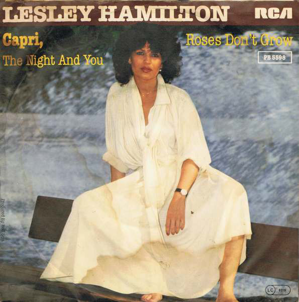 Cover Lesley Hamilton - Capri, The Night And You / Roses Don't Grow (7, Single) Schallplatten Ankauf