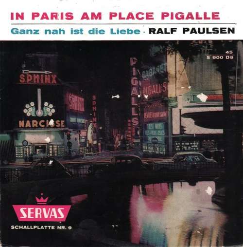 Cover Ralf Paulsen - In Paris Am Place Pigalle (Flexi, 7, Mono) Schallplatten Ankauf