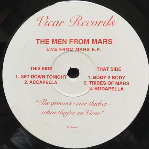 Cover The Men From Mars* - Live From Mars E.P. (12, EP) Schallplatten Ankauf