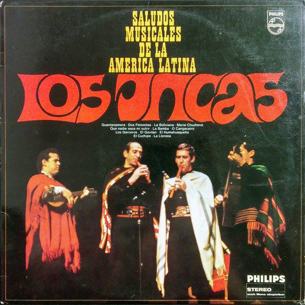 Cover Los Incas - Saludos Musicales de la America Latina (LP, Comp) Schallplatten Ankauf