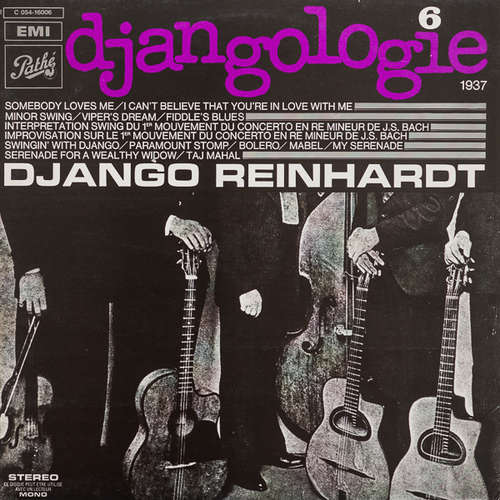 Cover Django Reinhardt - Djangologie 6 (1937) (LP, Comp) Schallplatten Ankauf