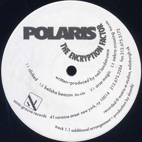 Cover Polaris - The Encryption Factor (12) Schallplatten Ankauf