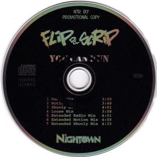 Cover Flip Da Scrip - You Can Run (CD, Maxi, Promo) Schallplatten Ankauf