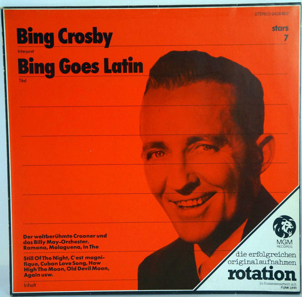 Cover Bing Crosby - Bing Goes Latin (LP, Album) Schallplatten Ankauf
