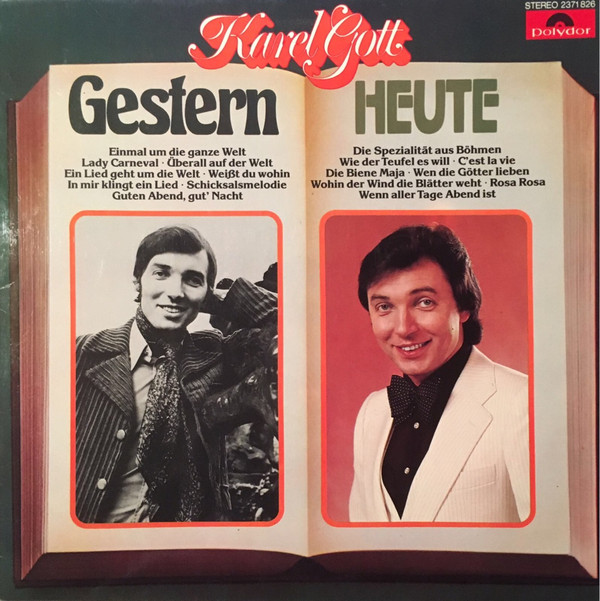 Cover Karel Gott - Gestern - Heute (LP, Comp) Schallplatten Ankauf