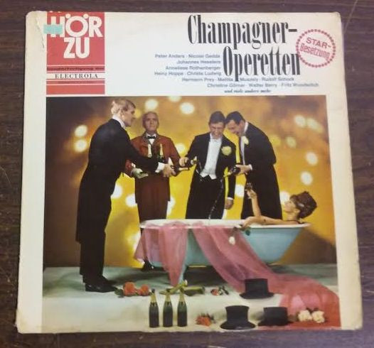 Cover Various - Champagner - Operetten   (LP, Comp) Schallplatten Ankauf