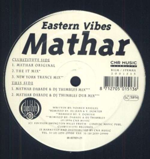 Cover Mathar Schallplatten Ankauf