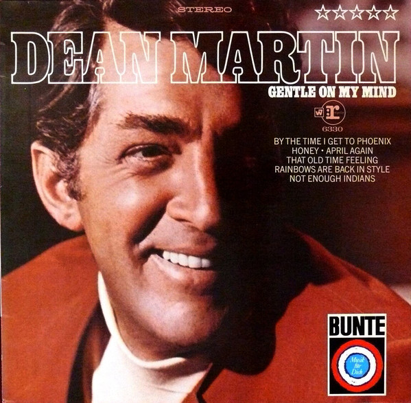Cover Dean Martin - Gentle On My Mind (LP, Album) Schallplatten Ankauf