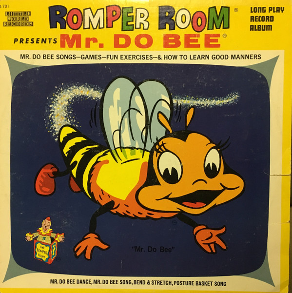 Cover Unknown Artist - Romper Room Presents Mr. Do Bee (LP, Mono) Schallplatten Ankauf