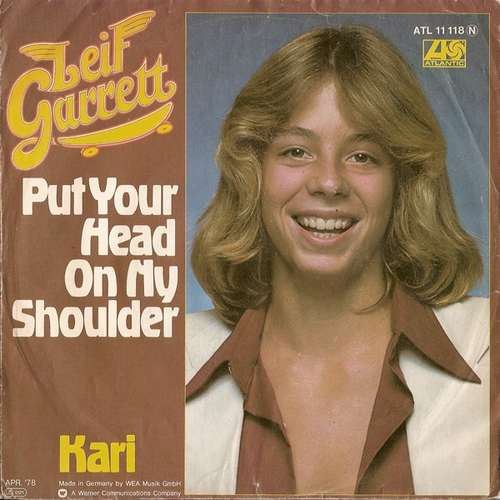 Cover Leif Garrett - Put Your Head On My Shoulder  (7, Single) Schallplatten Ankauf