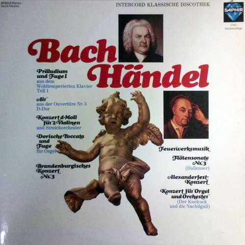 Cover Johann Sebastian Bach, Georg Friedrich Händel - Bach / Händel (2xLP, Comp, Club) Schallplatten Ankauf