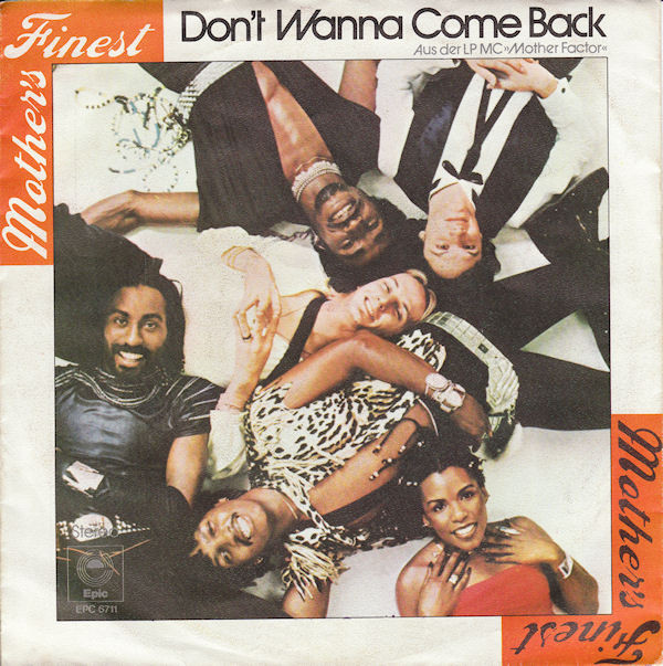 Cover Mother's Finest - Don't Wanna Come Back (7, Single) Schallplatten Ankauf