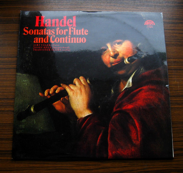 Cover Georg Friedrich Händel, Jiří Válek, Josef Hála, František Sláma - Handel Sonatas For Flute And Continuo (2xLP) Schallplatten Ankauf
