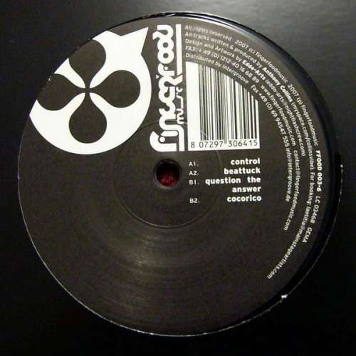 Cover Anthony Collins - Question EP (12, EP) Schallplatten Ankauf