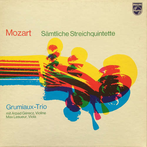 Cover Mozart*, Grumiaux-Trio* Mit Arpad Gérecz, Max Lesueur - Sämtliche Streichquintette (3xLP + Box) Schallplatten Ankauf