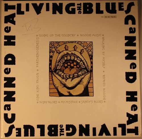 Cover Canned Heat - Living The Blues (2xLP, Album, RE, Gat) Schallplatten Ankauf
