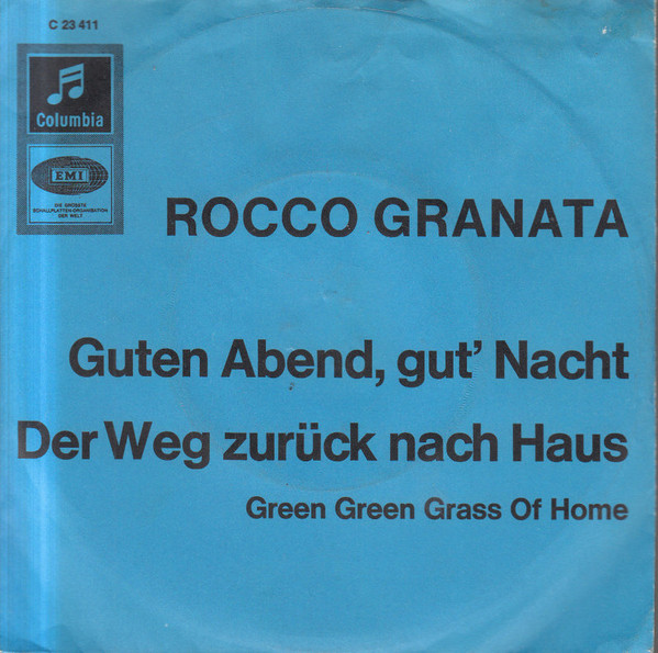 Cover Rocco Granata - Guten Abend, Gut' Nacht / Der Weg Zurück Nach Haus (7, Single) Schallplatten Ankauf