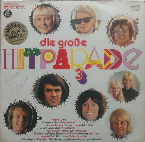 Cover Various - Die Grosse Hitparade 3 (2xLP, Comp) Schallplatten Ankauf