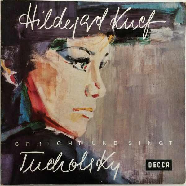 Cover Hildegard Knef - Spricht Und Singt Tucholsky (LP, Album) Schallplatten Ankauf