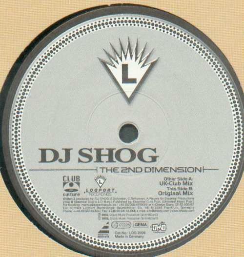 Cover DJ Shog - The 2nd Dimension (12) Schallplatten Ankauf