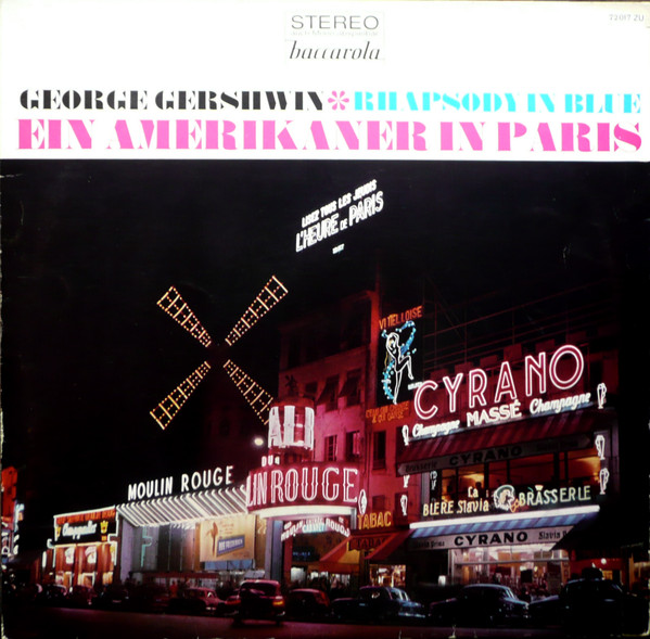 Cover George Gershwin - Rhapsody In Blue / Ein Amerikaner In Paris (LP) Schallplatten Ankauf