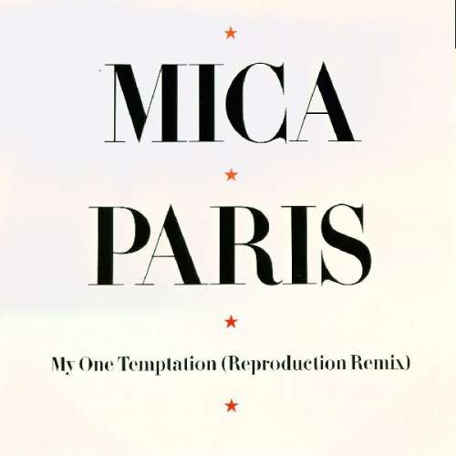 Cover Mica Paris - My One Temptation (Reproduction Remix) (12) Schallplatten Ankauf