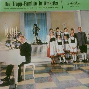 Cover Rudolf Lamy, Kinderchor Rudolf Lamy - Die Trapp-Familie In Amerika (10, Album, Gat) Schallplatten Ankauf