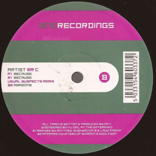 Cover Mr. C - Because (12) Schallplatten Ankauf