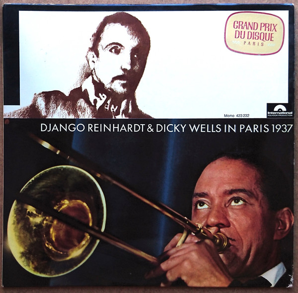 Cover Django Reinhardt, Dickie Wells - Dajngo Reinhardt & Dicky Wells in Paris 1937 (LP, Comp, Mono) Schallplatten Ankauf