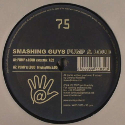 Cover Smashing Guys - Pump & Loud (12, S/Sided) Schallplatten Ankauf