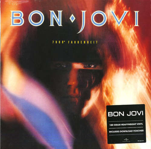 Cover Bon Jovi - 7800° Fahrenheit (LP, Album, RE, 180) Schallplatten Ankauf