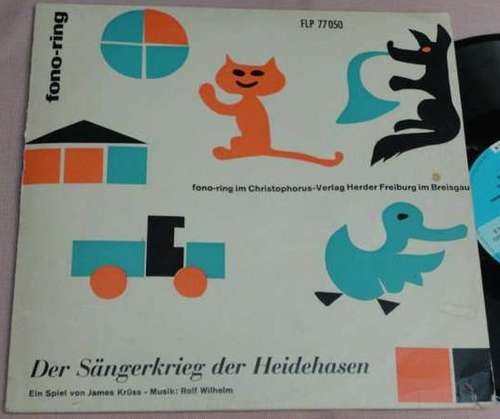 Cover James Krüss - Der Sängerkrieg Der Heidehasen (10) Schallplatten Ankauf