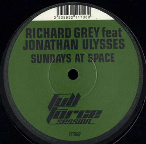 Cover Richard Grey Feat. Jonathan Ulysses - Sundays At Space (12) Schallplatten Ankauf