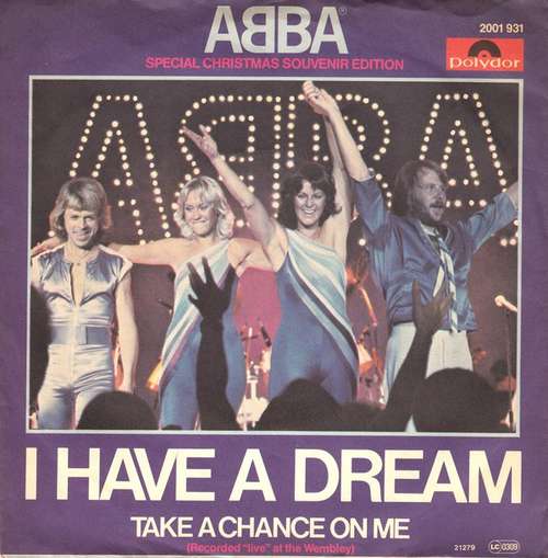 Cover ABBA - I Have A Dream (7, Single, Inj) Schallplatten Ankauf