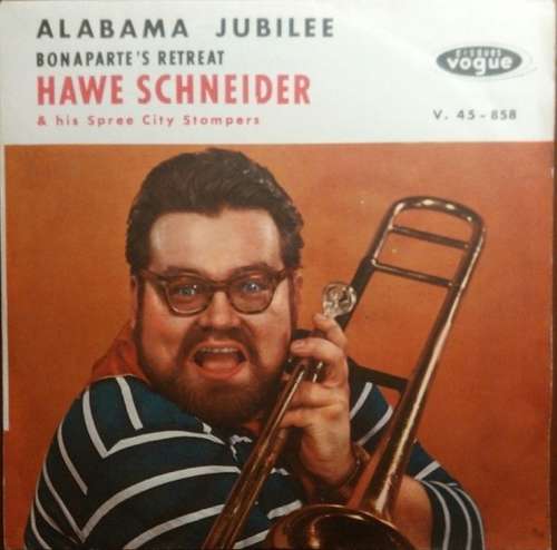 Cover Hawe Schneider - Alabama Jubilee / Bonaparte's Retreat (7, Single, Mono) Schallplatten Ankauf