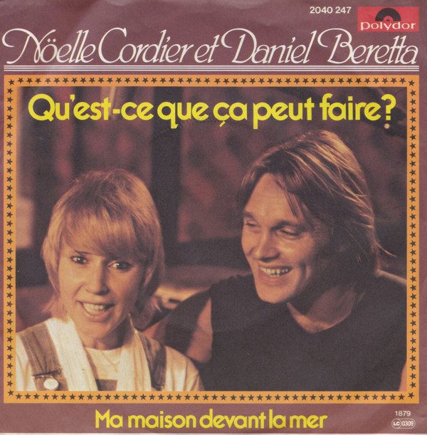 Cover Noëlle Cordier Et Daniel Beretta - Qu'est-Ce-Que Ca Peut Faire? (7, Single) Schallplatten Ankauf
