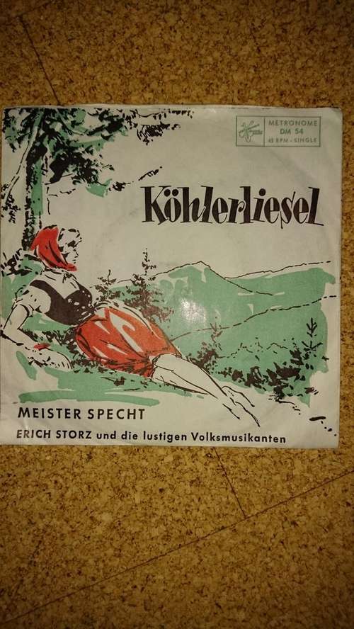 Cover Erich Storz Und Die Lustigen Volksmusikanten - Köhlerliesel (7) Schallplatten Ankauf