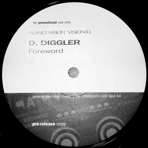 Cover D. Diggler* - Foreword (12, Promo) Schallplatten Ankauf