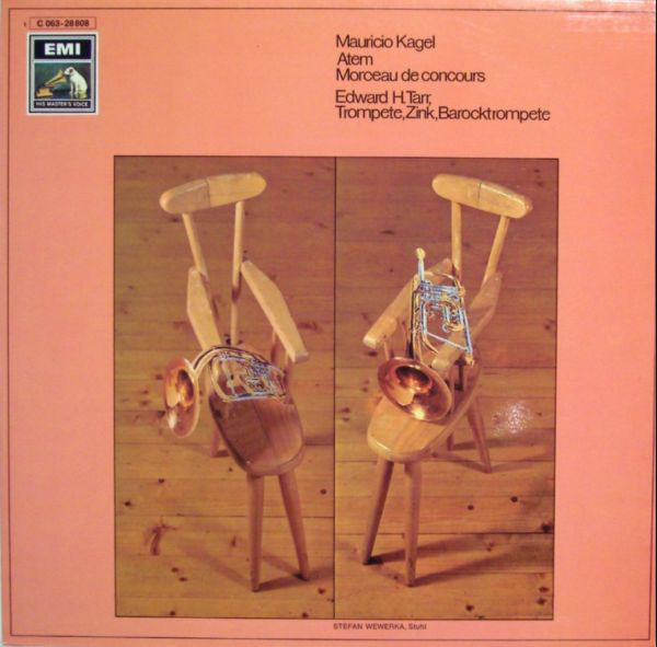Cover Mauricio Kagel - Atem / Morceau De Concours (LP) Schallplatten Ankauf