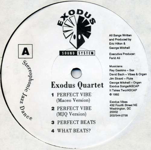 Cover Exodus Quartet - Perfect Vibe (12) Schallplatten Ankauf